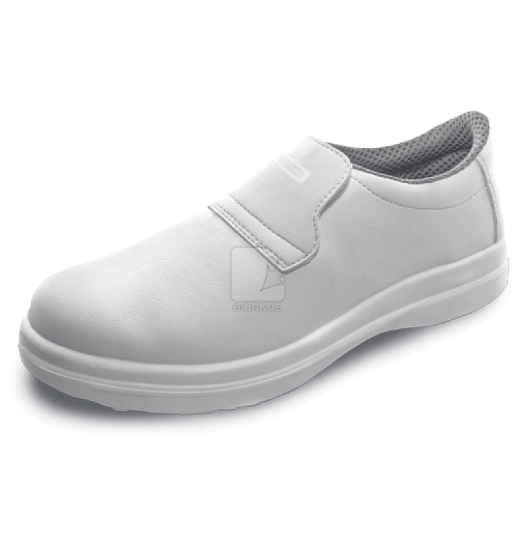 Biela pracovná a zdravotná obuv - SIATA O2 SRC mokasíny