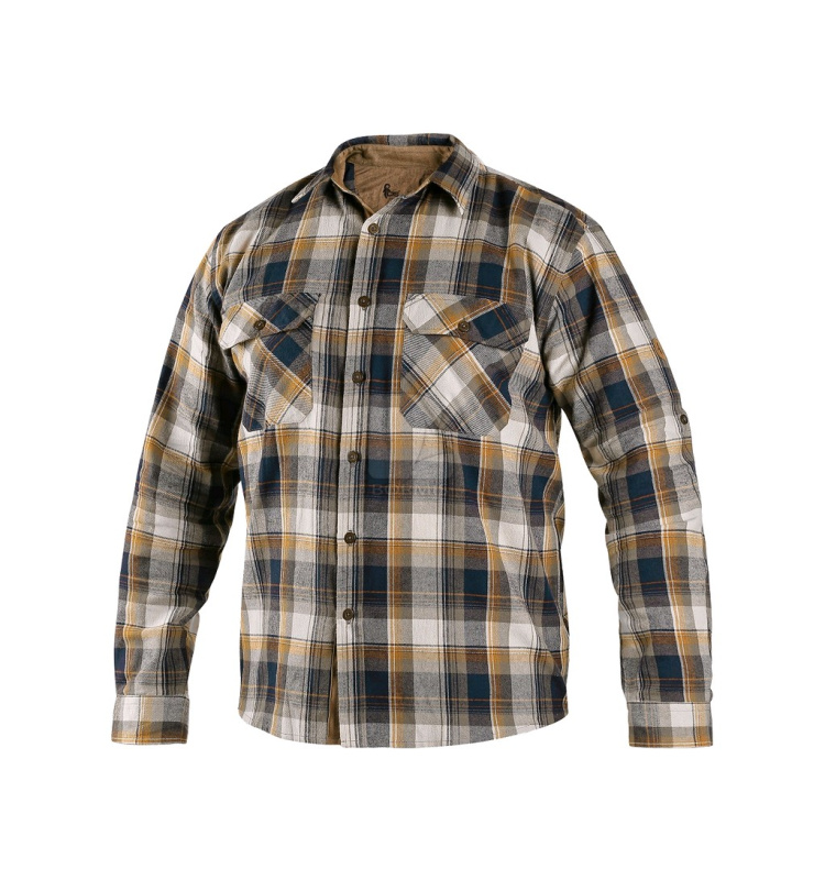 Pracovné košele, tričká, mikiny, tepláky - Košeľa flanelová CXS TIM