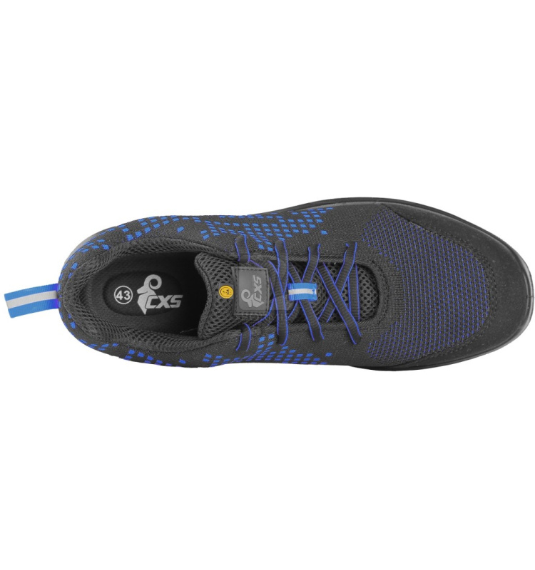 ESD pracovná obuv - CXS TEXLINE SILBA ESD S1P poltopánka