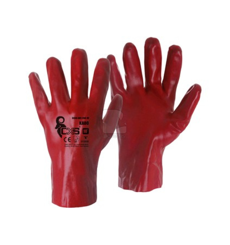 Povrstvené PVC - Rukavice CXS KADO (12 párov)