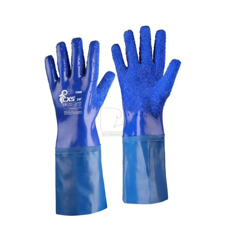 Povrstvené PVC - Rukavice CXS FISO