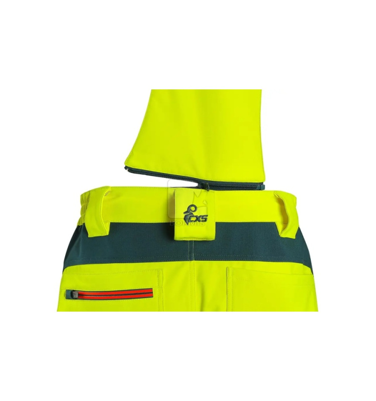 Reflexné montérky a nohavice - Reflexné softshellové nohavice na traky CXS BEDFORD