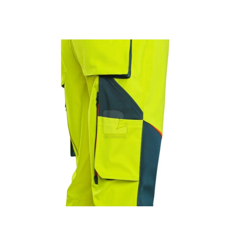 Reflexné montérky a nohavice - Reflexné softshellové nohavice na traky CXS BEDFORD