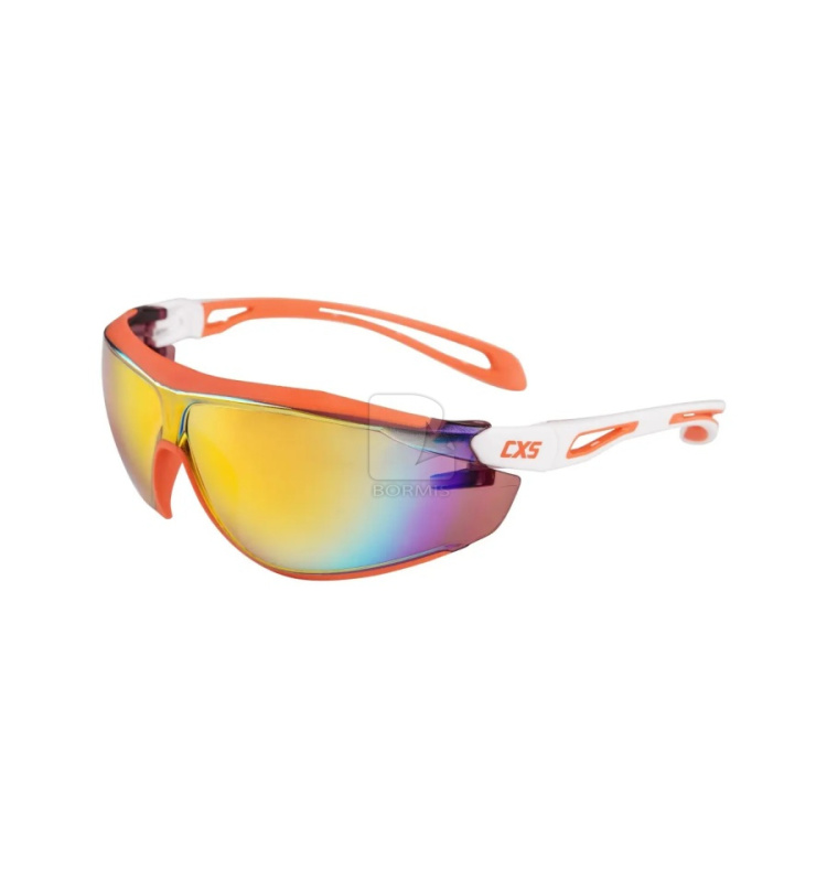 Ochranné okuliare - Ochranné okuliare CXS KANAK oranžové zrkadlové