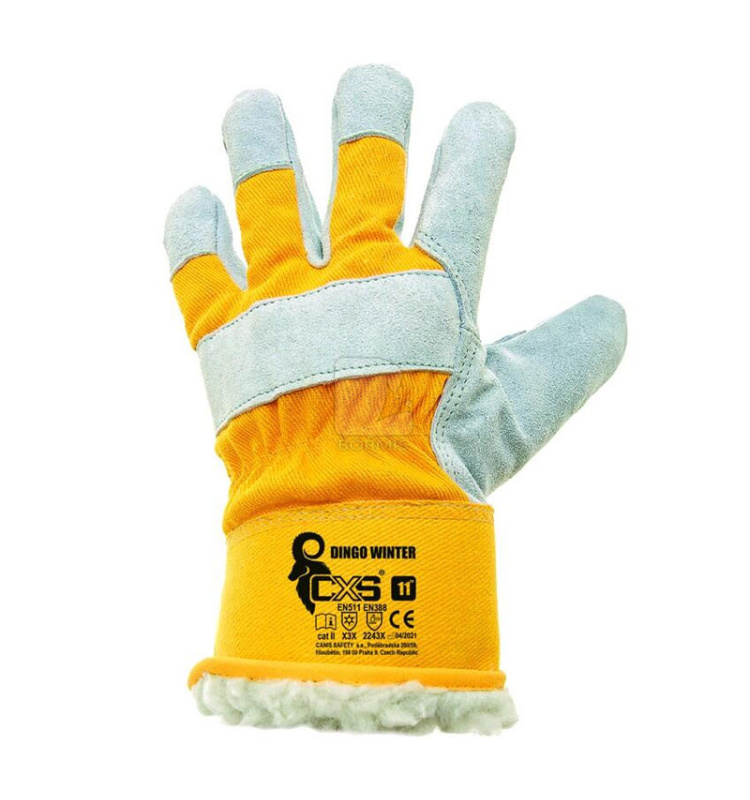 Zimné pracovné rukavice - Zimné pracovné rukavice CXS DINGO WINTER