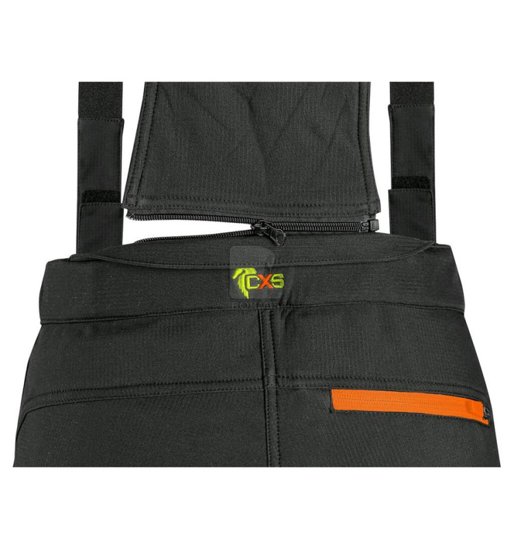 Detský pracovný odev - Detské zimné softshellové nohavice CXS TRENTON