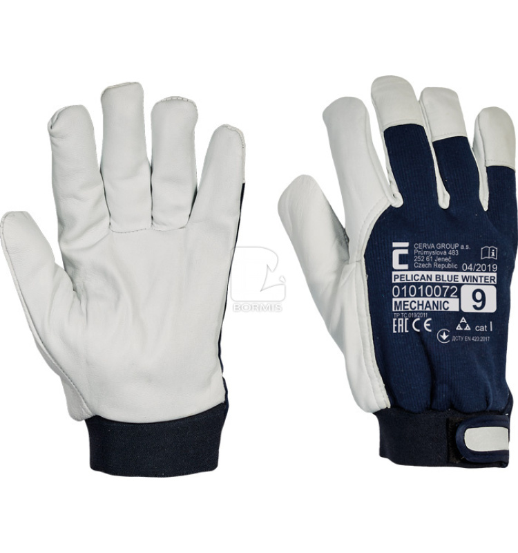 Zimné pracovné rukavice - Zimné pracovné rukavice PELICAN BLUE WINTER