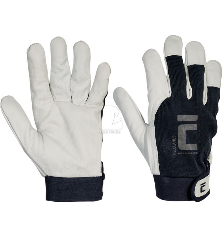Kombinované pracovné rukavice - Rukavice PELECANUS