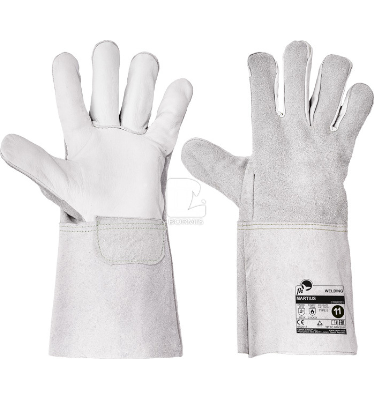 Zváračské kožené rukavice - Zváračské rukavice MARTIUS