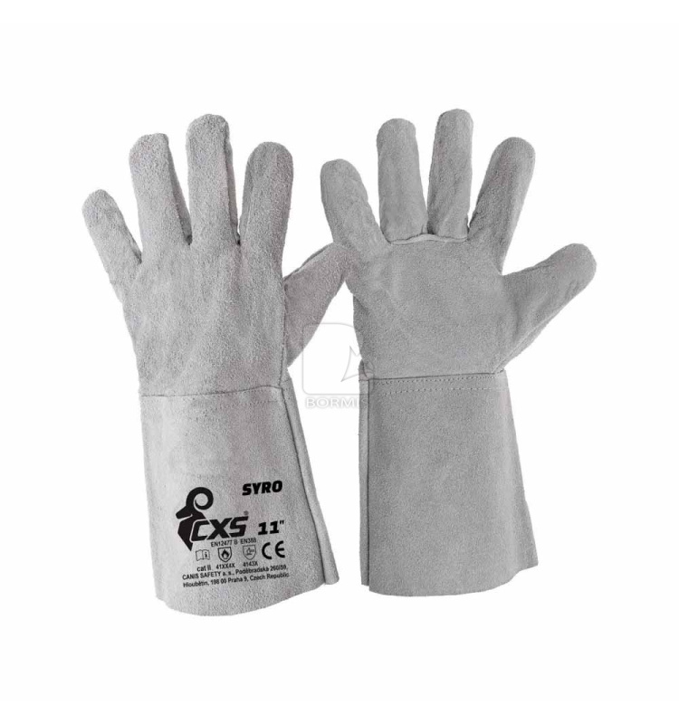 Zváračské kožené rukavice - Zváračské rukavice CXS SYRO
