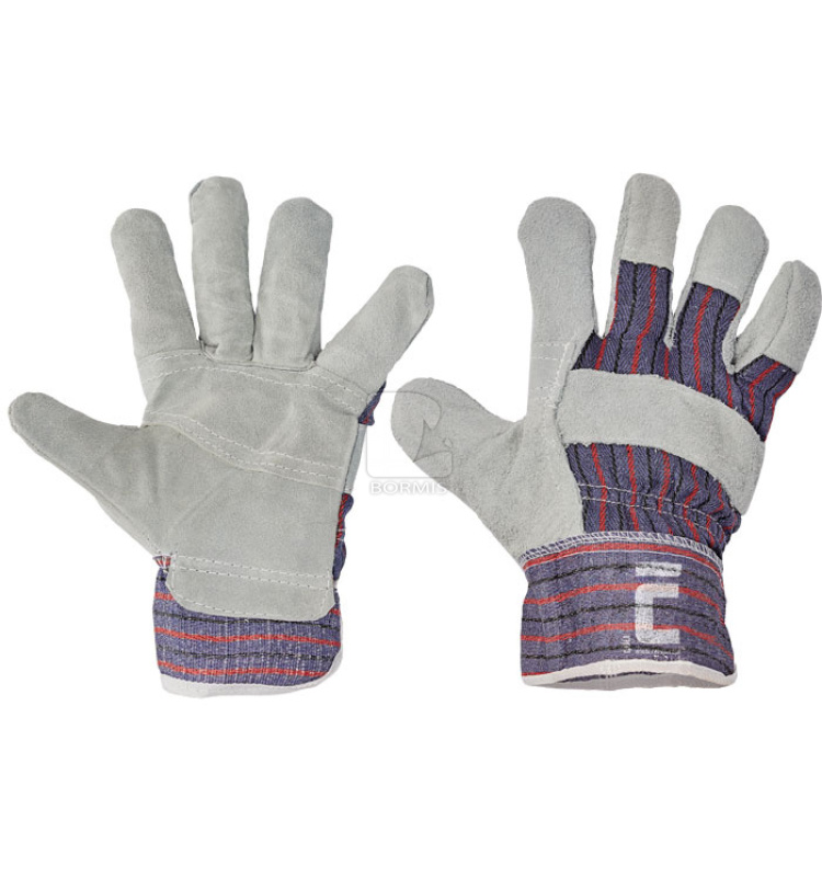 Kombinované pracovné rukavice - Kombinované pracovné rukavice ČERVA GULL (12 párov)