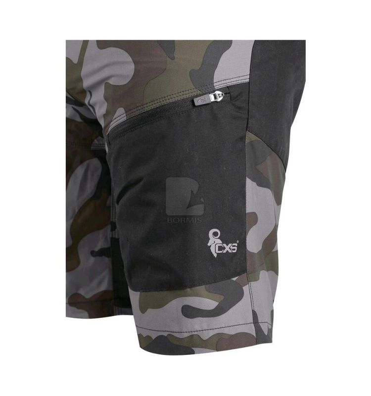 Maskáčové a military odevy - Pánske kraťasy CXS DIXON maskáčové