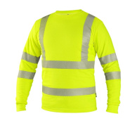 Reflexné tričká a polokošele - Reflexné tričko s dlhým rukávom CXS OLDHAM