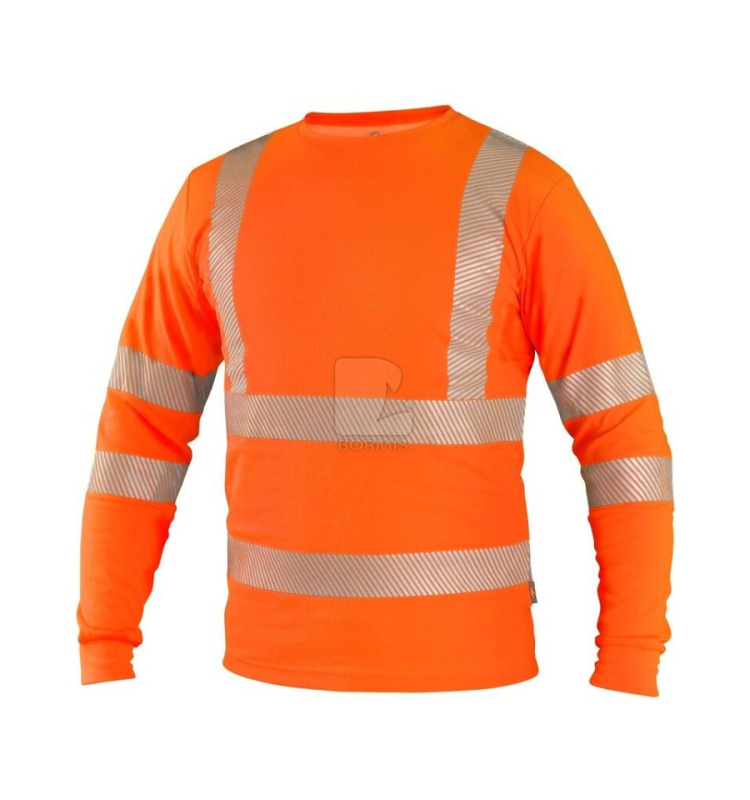 Reflexné tričká a polokošele - Reflexné tričko s dlhým rukávom CXS OLDHAM