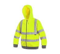 Reflexné mikiny - Pánska výstražná mikina VIZWELL FROME