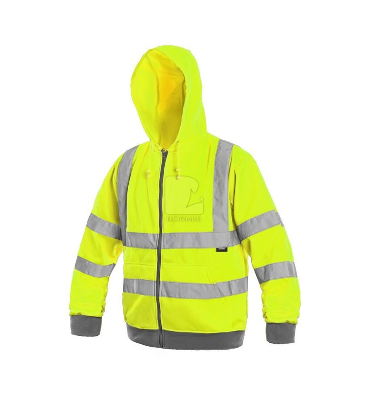 Reflexné mikiny - Pánska výstražná mikina VIZWELL FROME