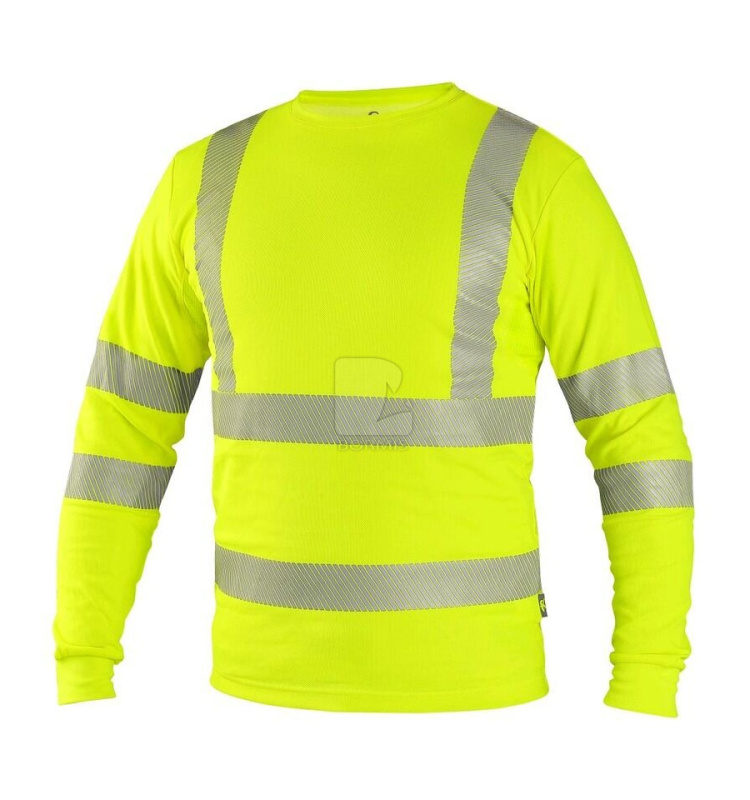 Reflexné tričká a polokošele - Reflexné tričko s dlhým rukávom CXS OLDHAM