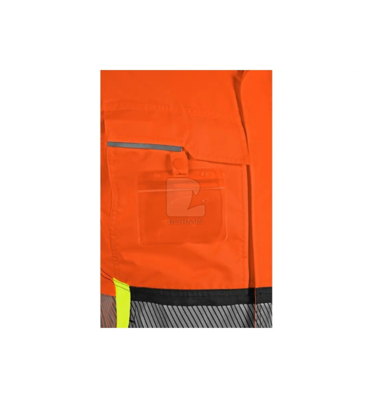 Reflexné bundy - Reflexná zimná bunda CXS BENSON oranžovo-čierna