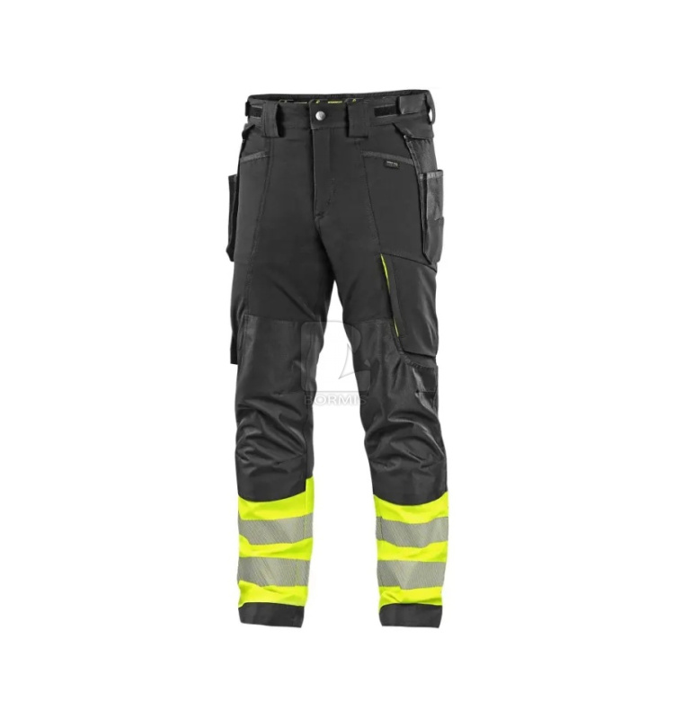 Reflexné montérky a nohavice - Pánske reflexné pracovné nohavice CXS NAOS HV