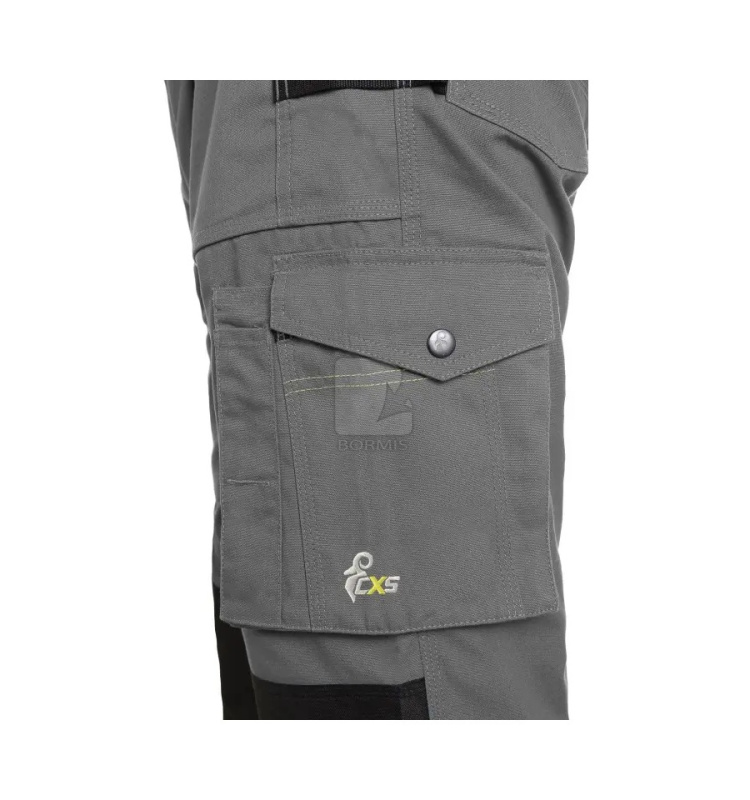 Zateplené montérky - Zateplené montérkové nohavice na traky CXS STRETCH