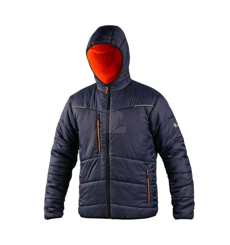 Reflexné bundy - Reflexná obojstranná pracovná bunda CXS CHESTER oranžová