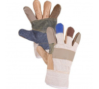 Kombinované pracovné rukavice - Rukavice CXS BOJAR (12 párov)