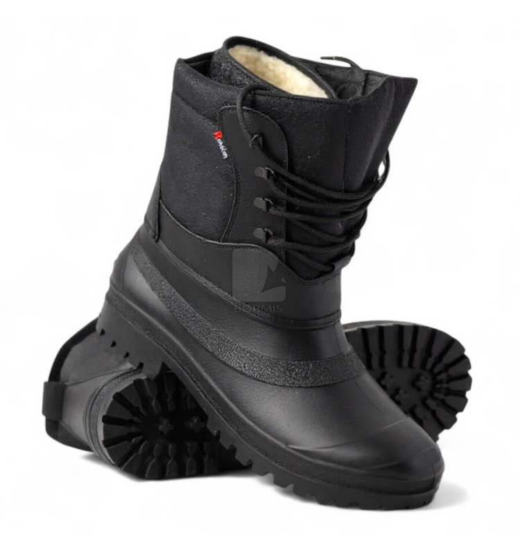 Zimná pracovná obuv - Zimné čižmy RYSY s vyberateľnou vložkou (čierne)