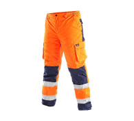 Reflexné montérky a nohavice - Zateplené reflexné nohavice CXS CARDIFF