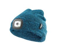 Detský pracovný odev - Detská čiapka s LED svetlom CXS TYNAN modrá