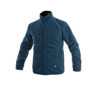 Fleecové pracovné odevy - Fleecová mikina CXS OTAWA tmavo modrá