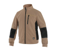 Pracovné košele, tričká, mikiny, tepláky - Mikina CXS TEXAS béžová