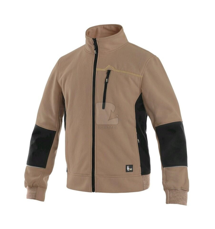 Pracovné košele, tričká, mikiny, tepláky - Mikina CXS TEXAS béžová