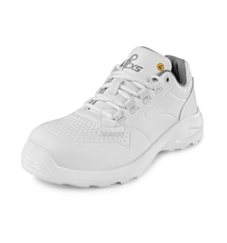 Biela pracovná a zdravotná obuv - Biele pracovné poltopánky CXS WHITE ARNO O1 ESD