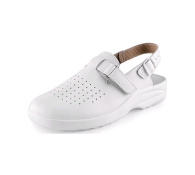 Biela pracovná a zdravotná obuv - Biele sandále CXS MIKA