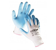 Povrstvené Nitril - Rukavice VIREO