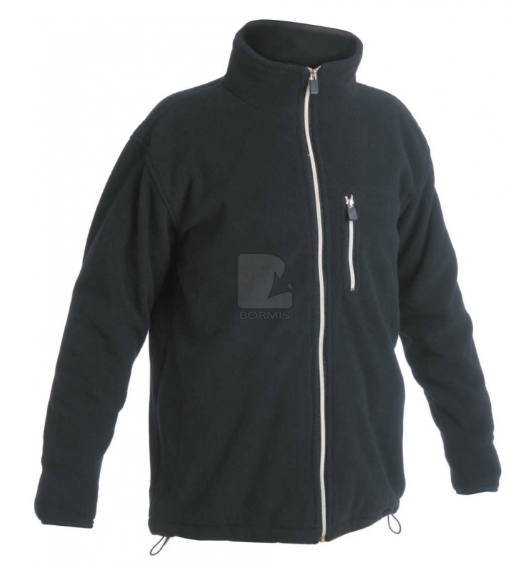 Fleecové pracovné odevy - Mikina KARELA tmavo modrá