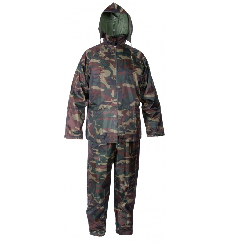 Pracovné odevy do dažďa - Oblek CXS PROFI maskáčový