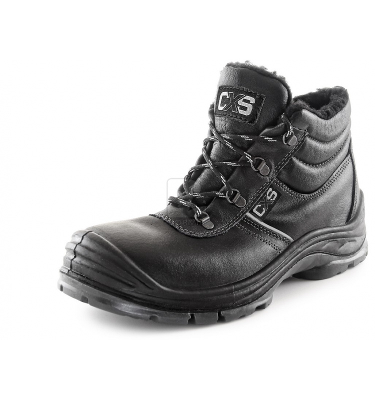 Zimná pracovná obuv - CXS SAFETY STEEL NICKEL S3 členková