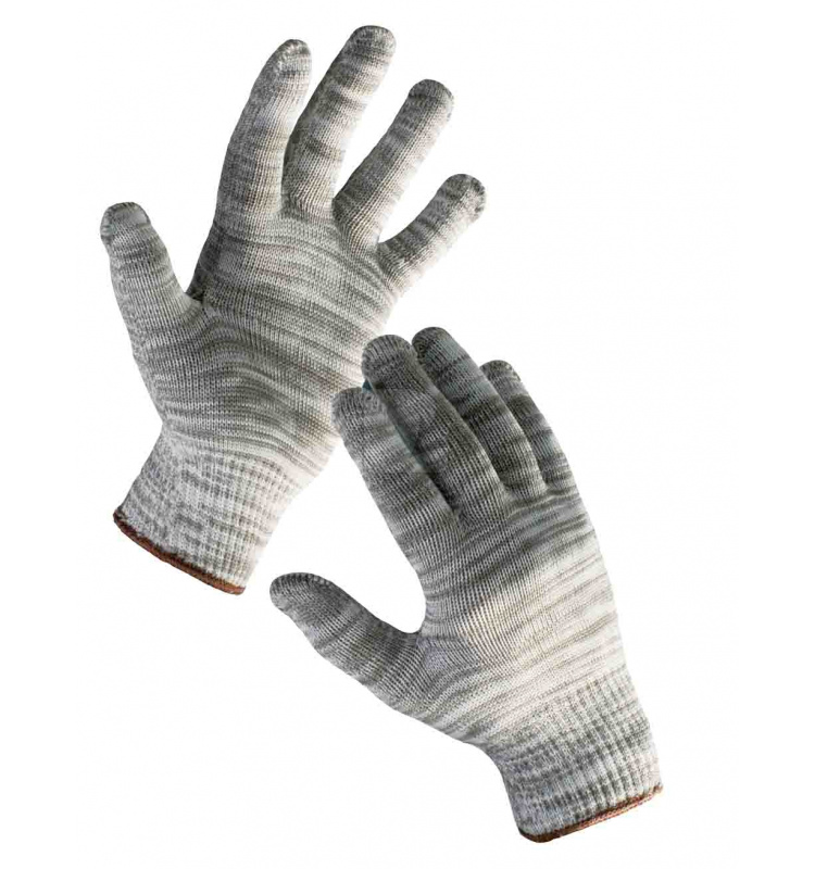 Textilné pracovné rukavice - Rukavice BULBUL (12 párov)
