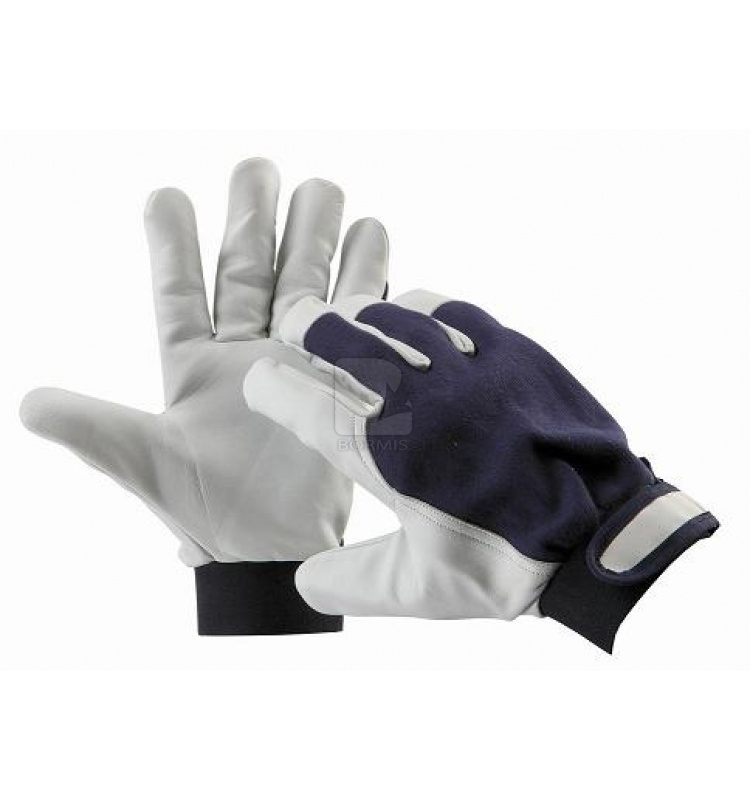 Kombinované pracovné rukavice - Rukavice PELICAN BLUE