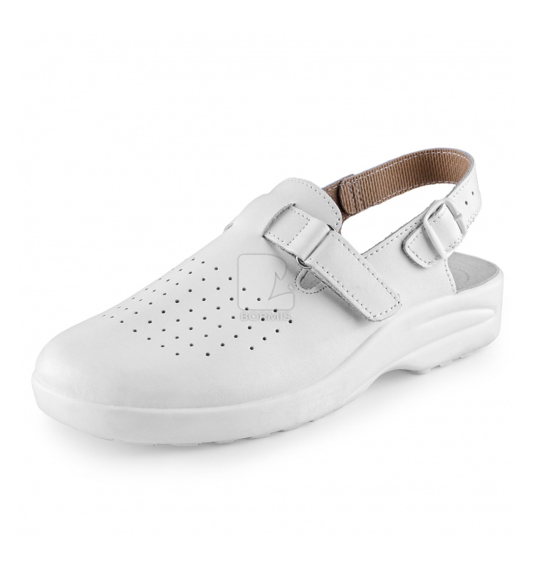 Biela pracovná a zdravotná obuv - CXS MIKA sandál