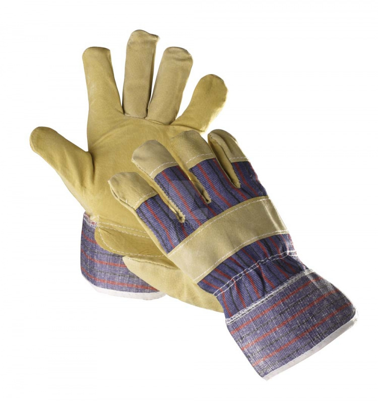 Kombinované pracovné rukavice - Rukavice TERN (12 párov)