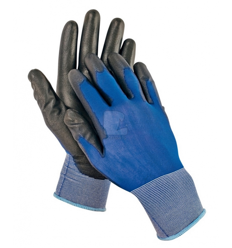 Povrstvené Polyuretán - Rukavice SMEW (12 párov)