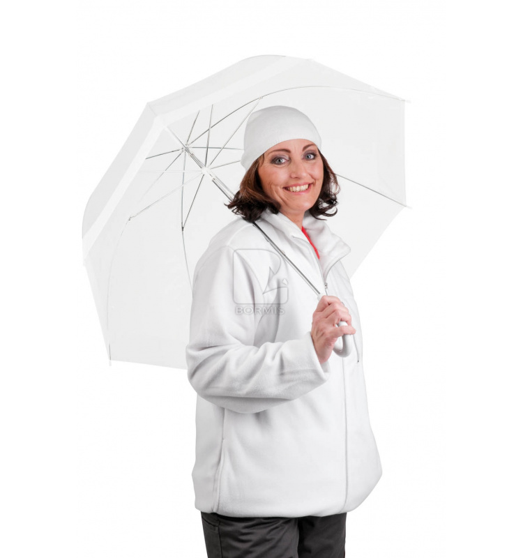 Fleecové pracovné odevy - Mikina KARELA biela