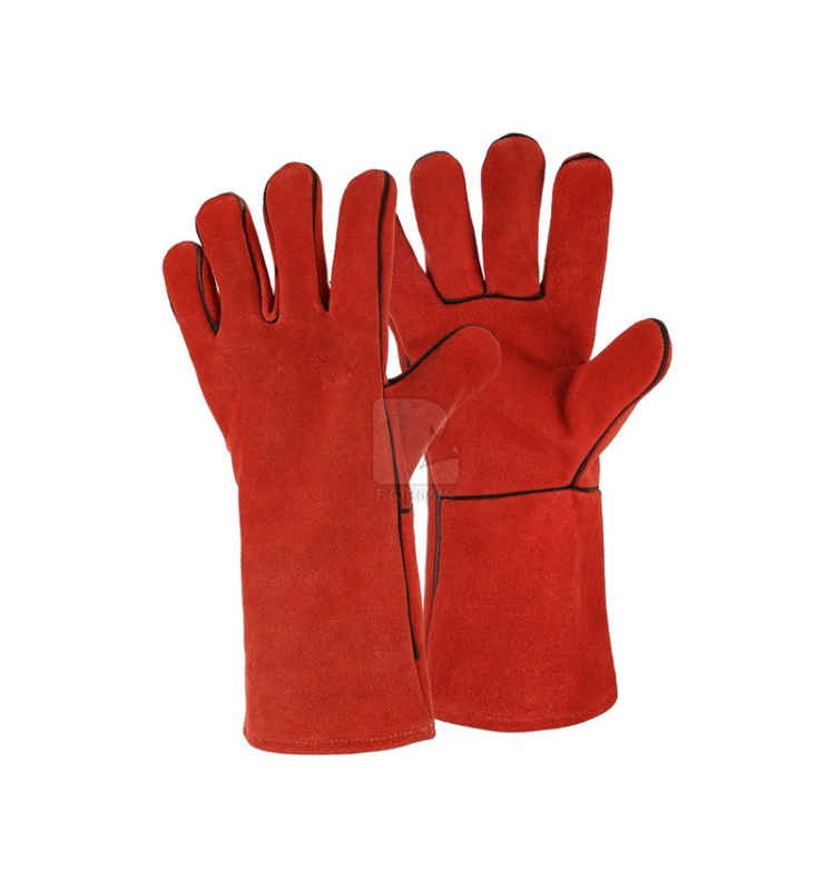 Zváračské kožené rukavice - Rukavice zváračské CXS PATON RED