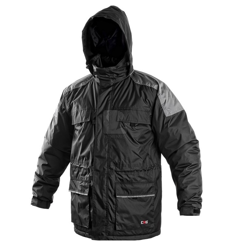 Zimné pracovné odevy a zimné bundy - Bunda CXS FREMONT