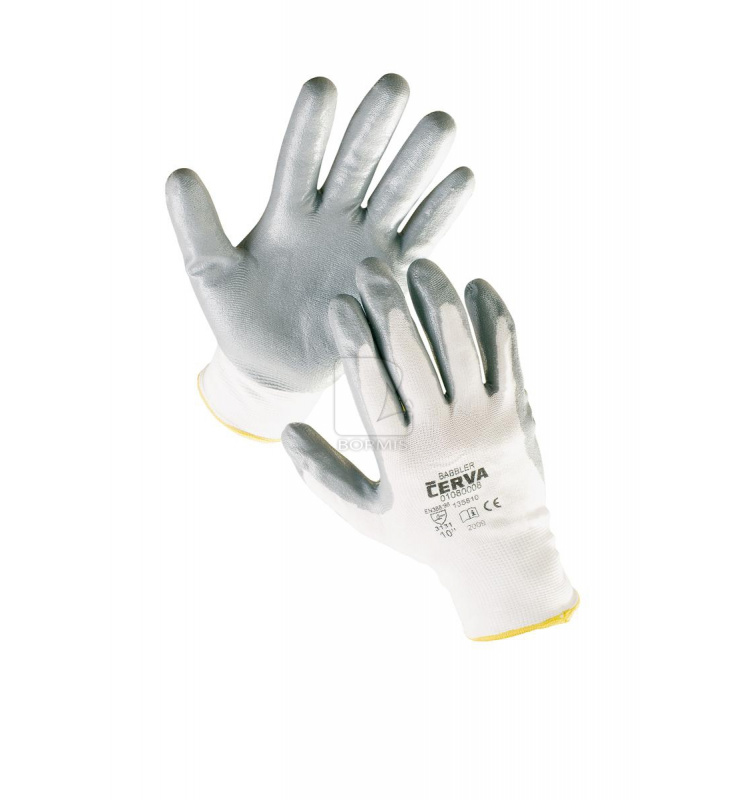 Povrstvené Nitril - Rukavice BABBLER (12 párov)