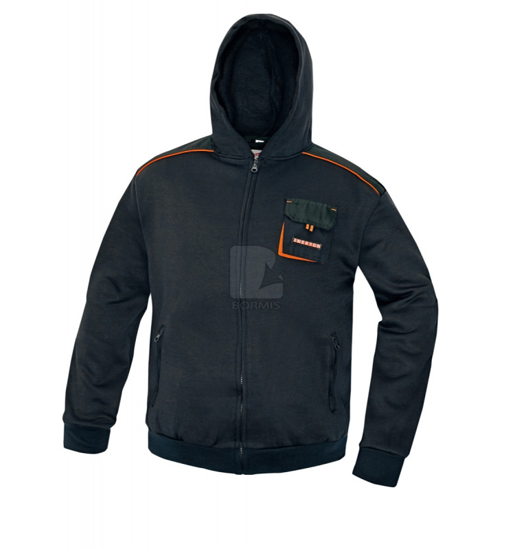 Pracovné košele, tričká, mikiny, tepláky - Mikina EMERTON s kapucňou