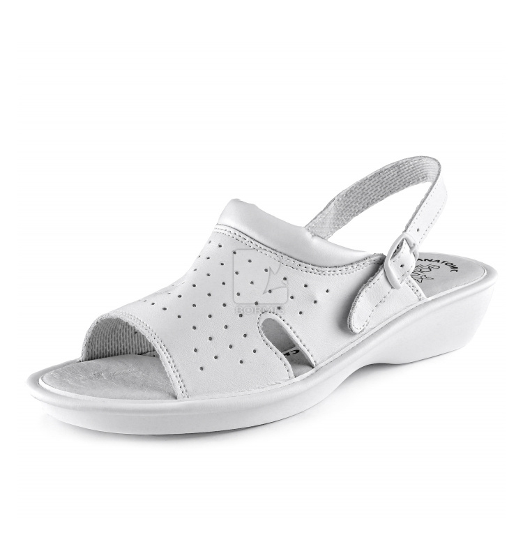Biela pracovná a zdravotná obuv - CXS LIME sandál