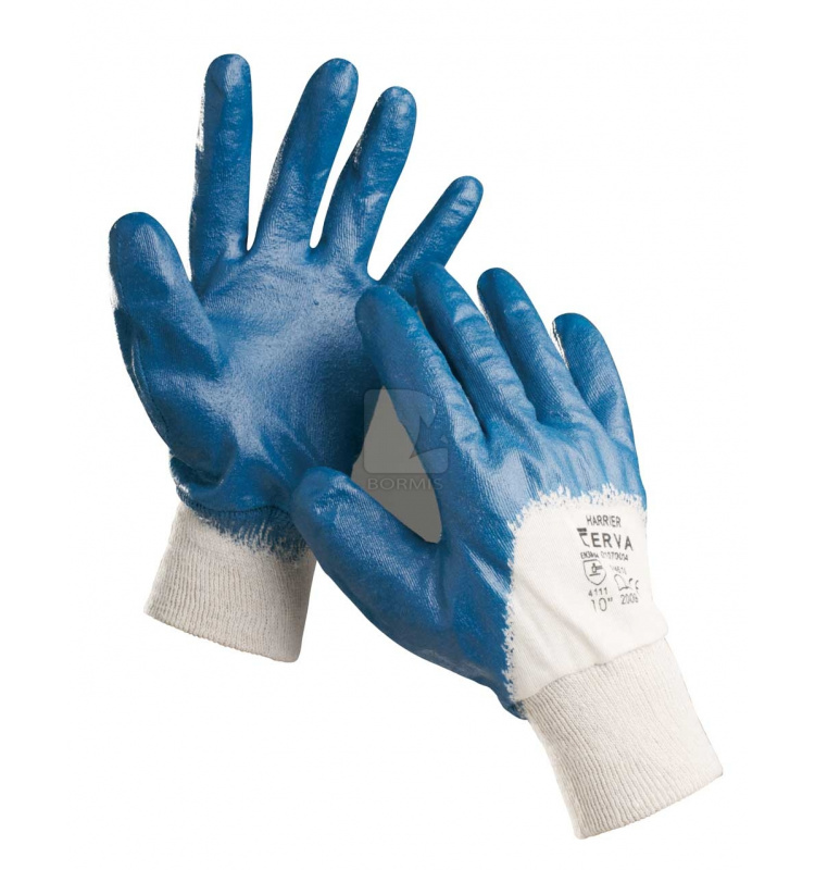 Povrstvené Nitril - Rukavice HARRIER (12 párov)